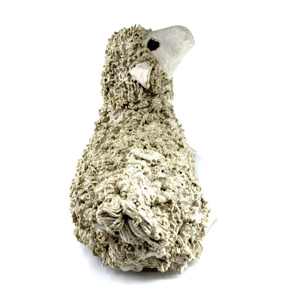 Spaghetti Sheep Sculpture Figurine Shelf sitter Hand Crafted 9" Long Vintage - Picture 3 of 7